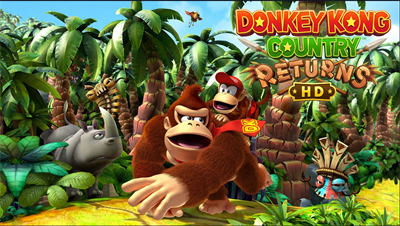 Donkey Kong Country Returns HD - Fanart - Background Image