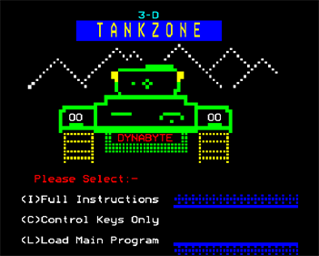 3-D Tank Zone - Screenshot - Game Title Image