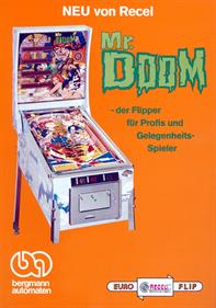 Mr. Doom - Advertisement Flyer - Front Image