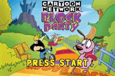2 Games in 1: Cartoon Network Block Party / Cartoon Network Speedway - Screenshot - Game Title Image