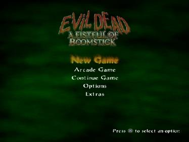 Evil Dead: A Fistful of Boomstick - Screenshot - Game Select Image