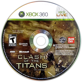 Clash of the Titans: The Videogame - Disc Image