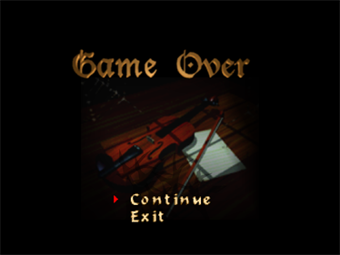 Castlevania - Screenshot - Game Over Image