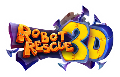 Robot Rescue 3D - Clear Logo Image