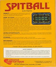 Spitball - Box - Back Image