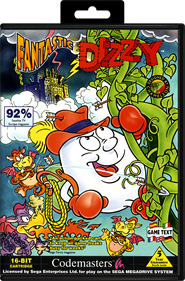 Fantastic Dizzy - Box - Front - Reconstructed Image