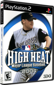 High Heat Major League Baseball 2004 - Box - 3D Image