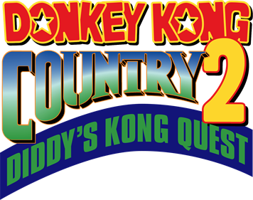 Donkey Kong Country 2: Diddy's Kong Quest - Clear Logo Image
