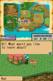 Harvest Moon DS: Island of Happiness - Screenshot - Gameplay Image