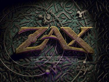 Zax: The Alien Hunter - Screenshot - Game Title Image