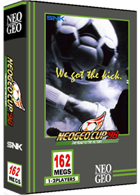 Neo Geo Cup '98: The Road to the Victory - Box - 3D Image