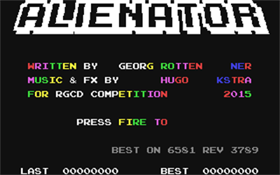 Alienator (Georg Rottensteiner) - Screenshot - Game Title Image
