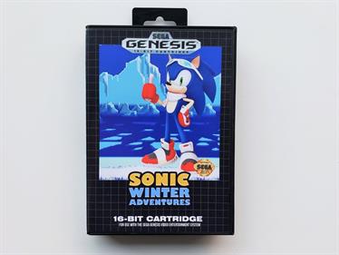 Sonic Winter Adventures - Fanart - Box - Front Image