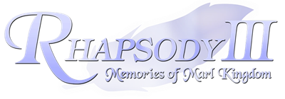 Rhapsody III: Memories of Marl Kingdom - Clear Logo Image