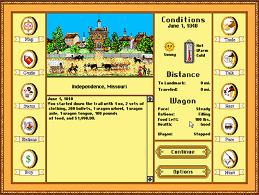 The Oregon Trail Deluxe - Screenshot - Gameplay Image
