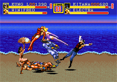 Streets of Rage 2: Mortal Kombat CX - Screenshot - Gameplay Image