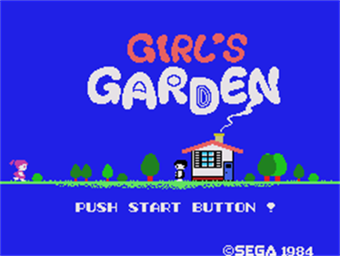 Girl's Garden - Screenshot - Game Title Image