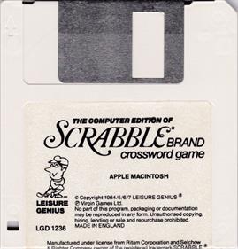 The Computer Edition of Scrabble Brand Crossword Game - Disc Image