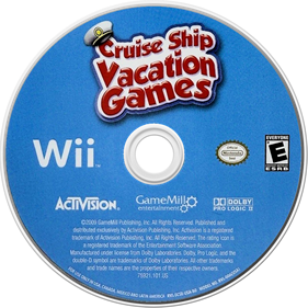 Cruise Ship Vacation Games - Disc Image