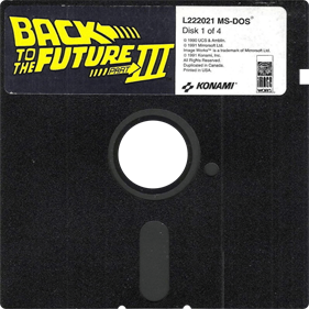 Back to the Future Part III - Disc Image