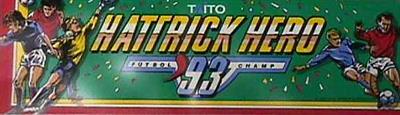 Hat Trick Hero '93 - Arcade - Marquee Image