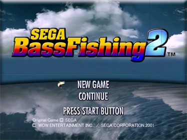 Sega Bass Fishing 2 - Screenshot - Game Title