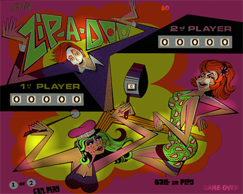 Zip-A-Doo - Arcade - Marquee Image