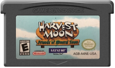 Harvest Moon: Friends of Mineral Town - Cart - Front Image