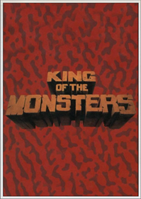 King of the Monsters - Fanart - Box - Front Image