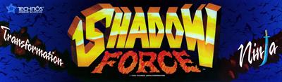 Shadow Force - Arcade - Marquee Image