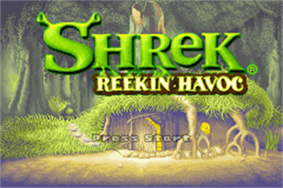 Shrek: Reekin' Havoc - Screenshot - Game Title Image