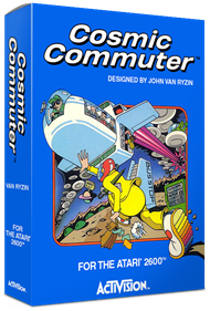Cosmic Commuter - Box - 3D Image