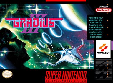 Gradius III - Fanart - Box - Front Image