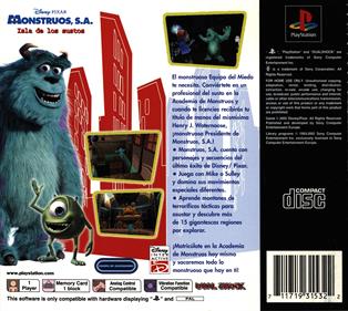 Disney-Pixar Monsters, Inc.: Scream Team - Box - Back Image