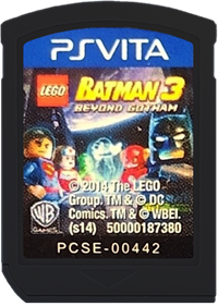 LEGO Batman 3: Beyond Gotham - Fanart - Cart - Front Image