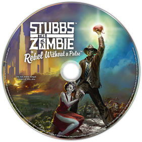 Stubbs the Zombie in Rebel Without a Pulse - Fanart - Disc Image
