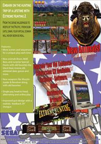 Extreme Hunting 2 - Advertisement Flyer - Back Image