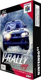 V-Rally Edition 99 - Box - 3D Image