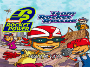 Nickelodeon Rocket Power: Team Rocket Rescue - Screenshot - Game Title Image