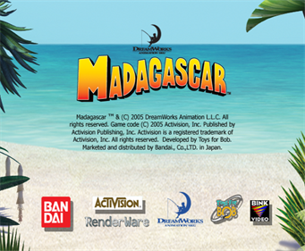 Madagascar - Screenshot - Game Title Image