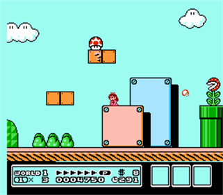 Super Mario Bros. 3 + - Screenshot - Gameplay Image