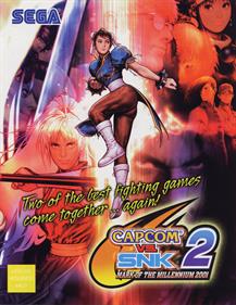 Capcom vs. SNK 2: Mark of the Millennium 2001 - Advertisement Flyer - Front