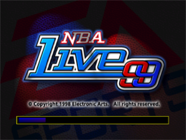 NBA Live 99 - Screenshot - Game Title Image