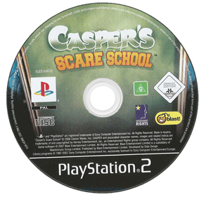 Casper's Scare School - Disc Image