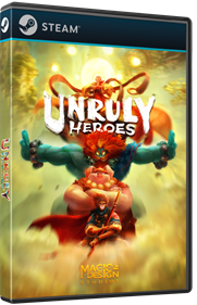 Unruly Heroes - Box - 3D Image