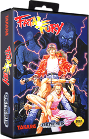 Fatal Fury - Box - 3D Image