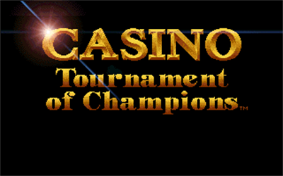 Casino Tournament of Champions - Screenshot - Game Title Image
