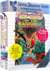 Lost Secret of the Rainforest - Box - 3D Image