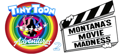 Tiny Toon Adventures 2: Montana's Movie Madness - Clear Logo Image