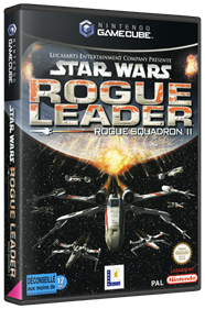Star Wars: Rogue Squadron II: Rogue Leader - Box - 3D Image